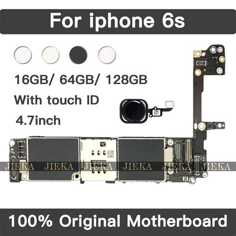 Maybe you would like to learn more about one of these? The Latest Logic Board for iphone 6s Motherboard with Touch ID For iphone6S Original unlocked ...