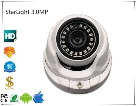 Starlight 30mp 20481536 Sony Imx2913516ce Ip Dome Camera Ip66