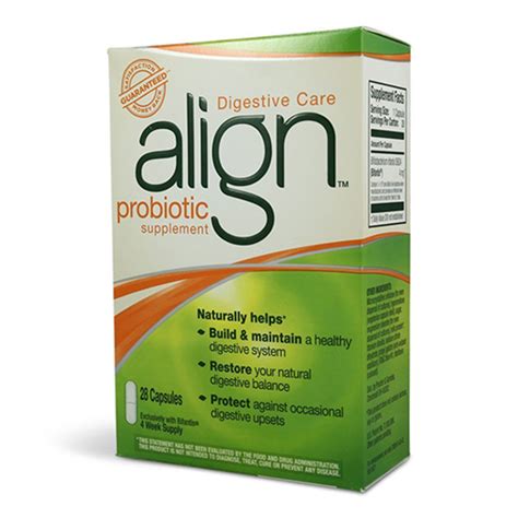 Align Probiotic Supplement Digestive Capsules 28 Ea