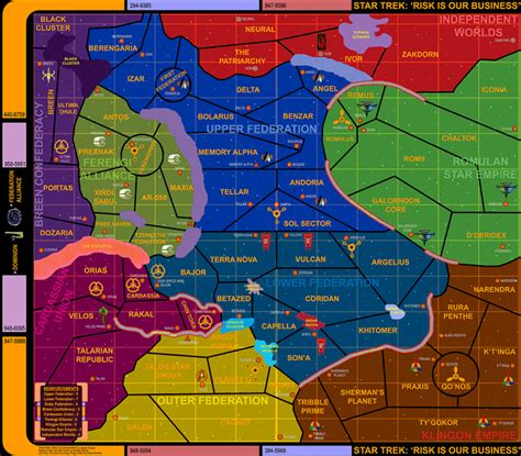 Star Trek Map Of The Alpha Beta Quadrants Artofit