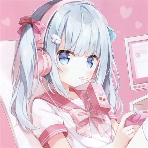 Cute Anime Girl Icons Imagesee