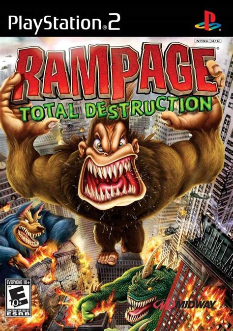 Descarga juegos para playstation 2 en formato iso por mega, mediafire, google drive, openload y megaup sin torrent. Rampage Total Destruction Sony Playstation 2 Game