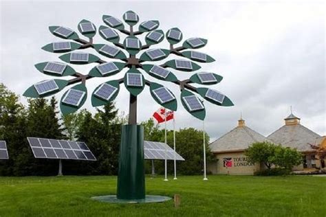 Solar Power Trees Beneficial In A Land Scarce Economy Güneş Doğal