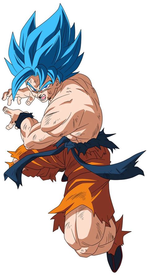 Goku Super Saiyan Blue By Crismarshall On Deviantart Anime Dragon
