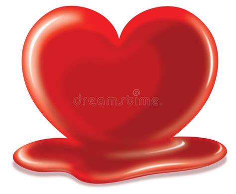 Heart Melting Stock Illustration Illustration Of Love 48634056