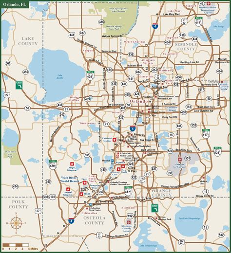 The Best Orlando Florida Area Code Map Free New Photos New Florida Map With Cities And Photos