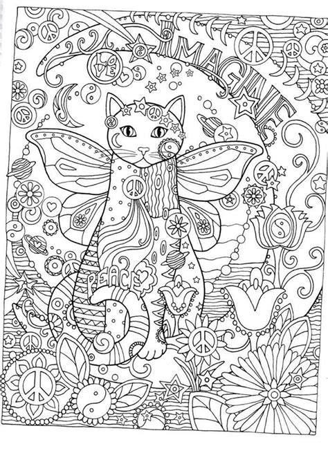 Mindful colouring for kids and adults: Creative cats - Adult Coloring pages - gatos | Coloring ...