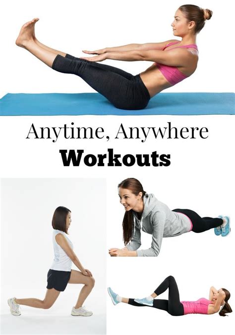 Download your free workout plan today! Easy Anytime, Anywhere Workouts | Workout, 30 day workout ...
