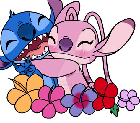 Check spelling or type a new query. Stitch and Angel by KunoichiPikachu on DeviantArt