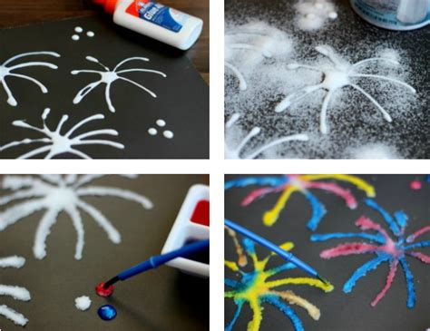 Salt Art Painting For Kids Add Color And Texture With Salt