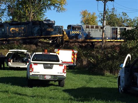 Freight Trains Collide Head On 2 Crew Members Injured Chattanooga