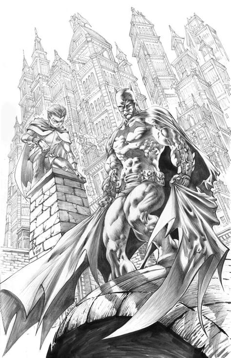 Batman And Robin Commission By Quahkm On Deviantart
