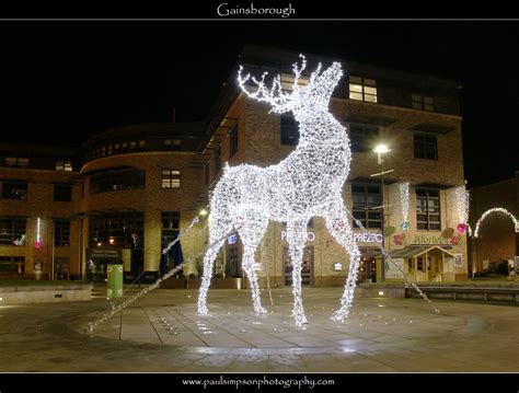 Reindeer | The large illuminated reindeer in Marshall's Yard… | Flickr