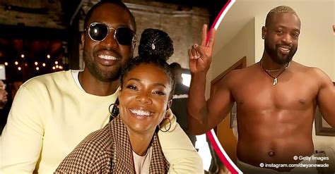Dwyane Wade Turns Up The Heat Dancing Shirtless And Flexing Muscles In A