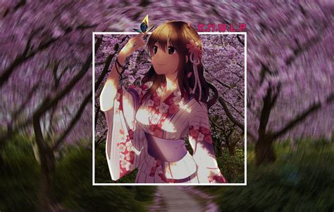 Wallpaper Madskillz Tree Macrury Girl Anime Sakura Images For