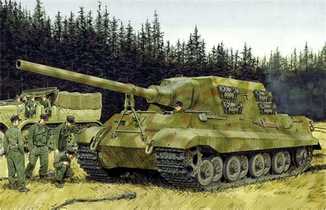 Two Men Standing Next To An Army Tank In The Middle Of A Field With