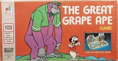 Milton Bradley 1975 The Grape Ape Game Vintage Games Old School