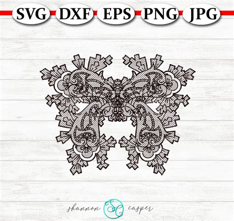 256 Free Lace Butterfly Svg SVG PNG EPS DXF File