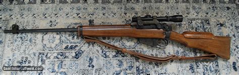 British Wwii Enfield Sniper Rifle Converted To L42 Configuration 303 Cal