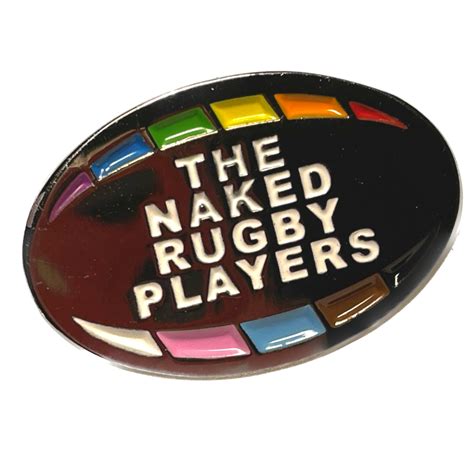 Official Naked Rugby Players Logo Pin Badge The Pride Shop