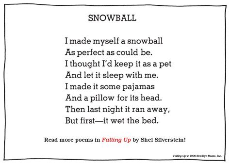 21 Short And Sweet Shel Silverstein Poems Thatll Bring You Back To Ch