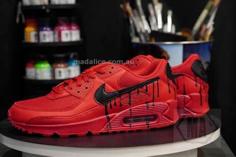 Drippy Airmax 90 Choose Colour Mad Alice Custom Kicks