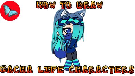 All you need is a pencil, eraser, paper or notebook, black pen, colored markers or pencils. How To Draw Gacha Life Characters 3 | Drawing Animals ...