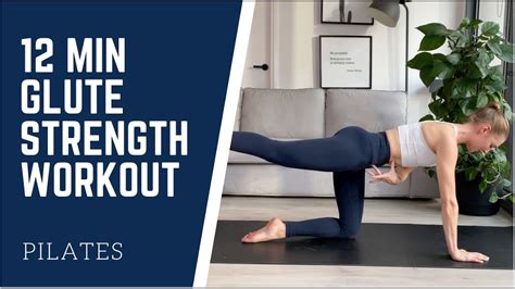 12 Min Hip Stability Glute Strengthening Interval Pilates Home