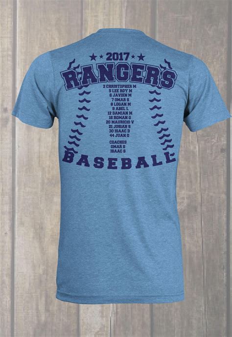 Customer Baseball Roster By Tdzdesignz On Etsy Baseball Team Shirt