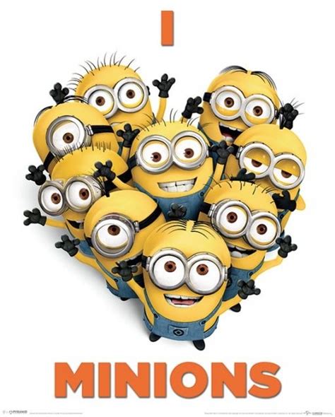 Despicable Me 2 I Love Minions Poster Sold At Europosters