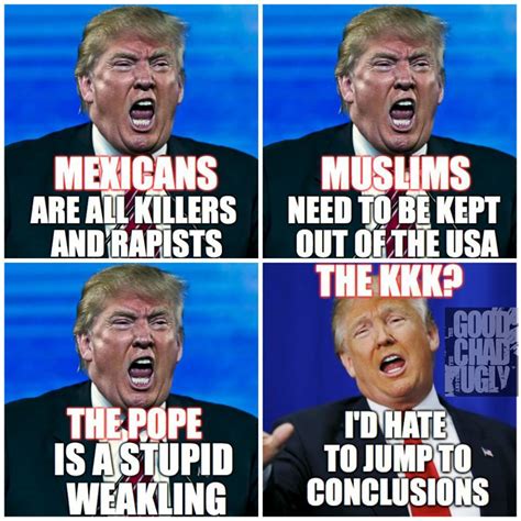 Viral Donald Trump Meme Captures Kkk Hypocrisy Attn
