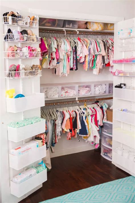 17 Chic And Sensible Ways To Organize Baby Clothes Toddler Closet