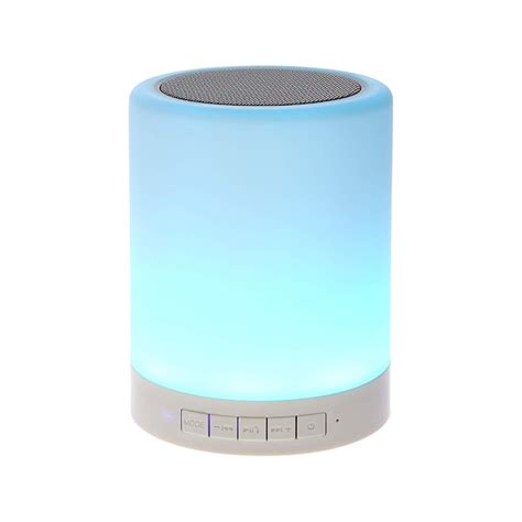 Shava Night Light Bluetooth Speaker Portable Wireless Bluetooth Speakers Touch Control Color