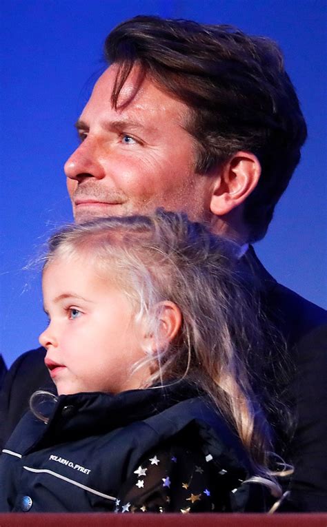 bradley cooper makes rare appearance with 2 year old daughter lea