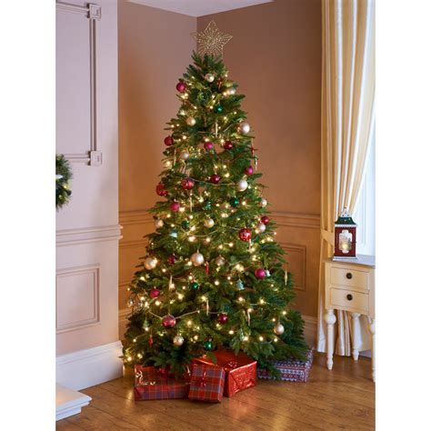 English Pine Christmas Tree 7ft Xmas Artificial Tree