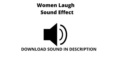 Women Laugh Sound Effect Youtube