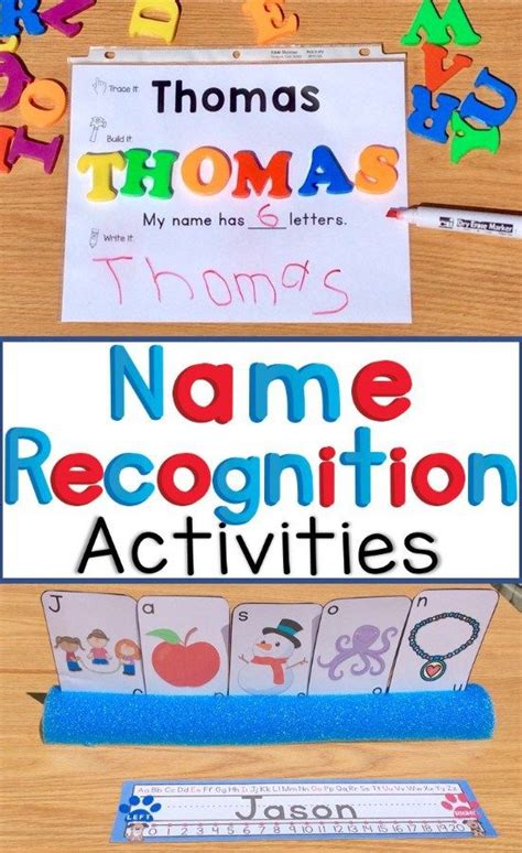 Name Recognition And Name Writing Activities Lessons For Little Ones By