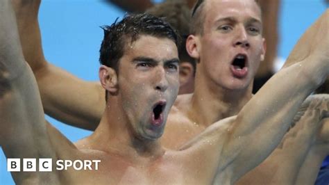 rio olympics 2016 michael phelps wins 19th olympic gold bbc sport