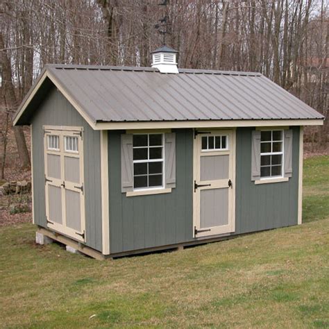 10x12 Riverside Shed Kit Amish Country Ohio Ez Fit Sheds