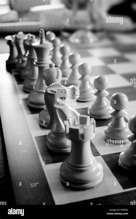 Chess Board Stock Photo Alamy