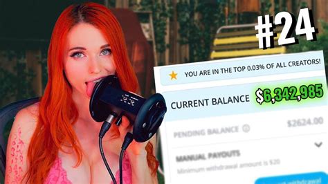 Amouranth Tells Us How Much She Made On OF The Yard YouTube