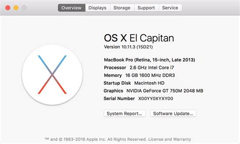 You've checked your apple warranty status! Find the model name and serial number of your Mac - Apple ...