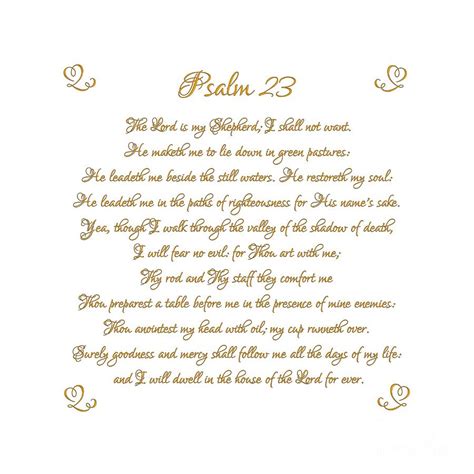 Psalm 23 Clip Art