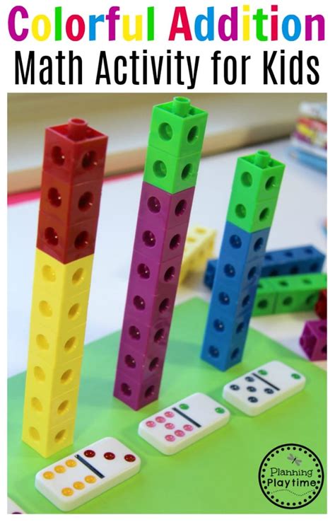 Preschool kindergarten grade 1 grade 2 grade 3 grade 4 grade 5. Kindergarten Addition Activity - Planning Playtime