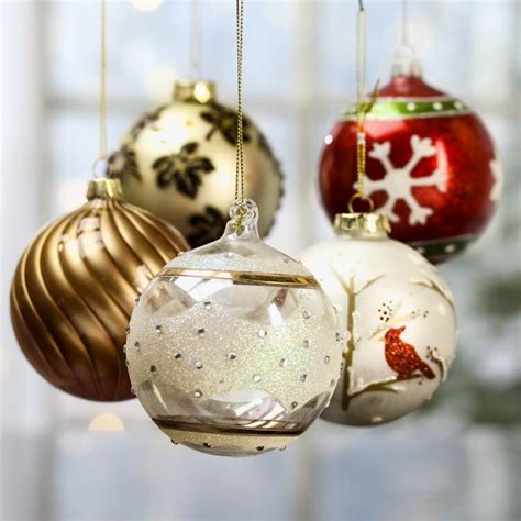 Assorted Glass Ball Christmas Ornaments Christmas Ornaments