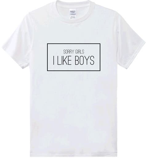 Sorry Girls I Like Boys 客製化t恤、個性化t恤、t恤創作│logoless