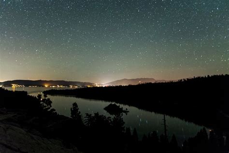 Capture The Milky Way Over Emerald Bay Lake Tahoe
