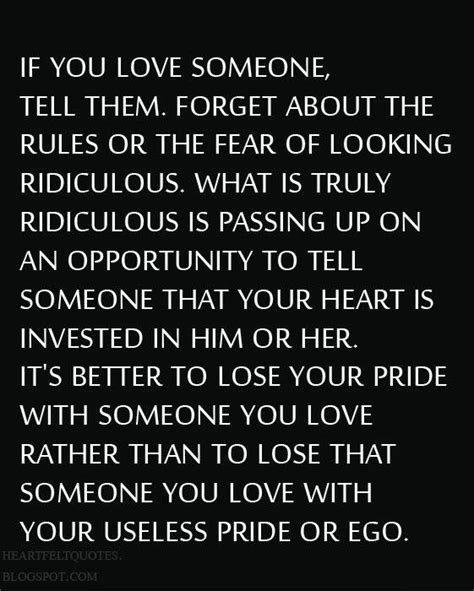 Heartfelt Quotes If You Love Someone Tell Them If You Love Someone