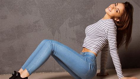 Galina Dubenenko Jeans Model Hd Wallpaper Pxfuel