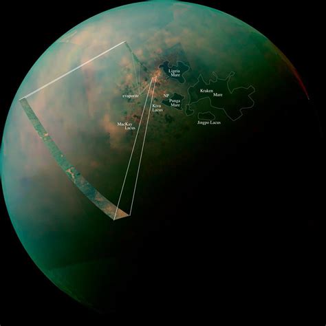 Spring On Saturns Moon Titan Reveals Amazing Views Of Otherworldly